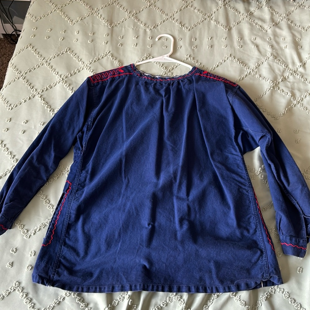 Embroidered 70s tunic